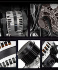 Alternator Replacement For 2015 To 2020 Chevy Suburban And Tahoe, 2014 To 2019 Silverado 1500, with detailed views