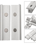 V Type Vise Jaws For CNC Milling Aluminum Alloy Fixture With Magnetic Workholding 4 Inch Or 8 Inch Options Hard Jaw Set