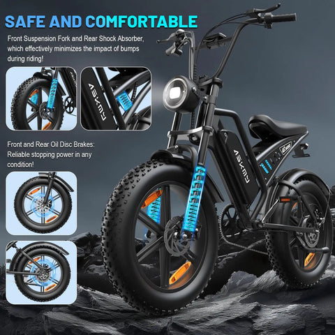 20 Inch Fat Tire Electric Bike for Adults