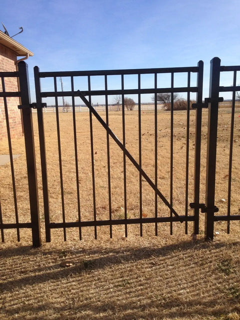 No Sag Gate Brace Kit For Wood And Ornamental Gates Up To Eight Feet Tall And Six Feet Wide Installs In Minutes