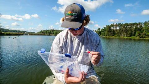 Heavy Duty Fishing Tackle Box With Slick Adjustable Dividers And Rust Proof Interior That Keeps Your Hooks Lures And Sinkers Locked Down On Every Weekend Getaway