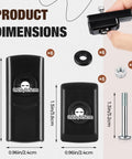 Dimensions of six pack canopy truss end and cross bar connectors for ten by ten pop up canopy awning replacement kit with hardware