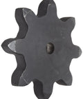 Heavy Hitter Single Strand Sprocket With Reboreable Type A Hub For 1240 Chains Offering 3.075 Inch Pitch And 18 Teeth Alongside A 1.5 Inch Bore, side view.