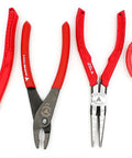 4 Piece Screw Extraction Pliers Gift Set with hardened steel tips and comfortable grips for removing rusted screws and bolts