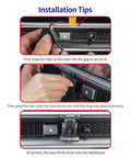 Installation tips for Heavy Duty Auto Clamp Car Phone Mount For Honda CRV Hybrid 2023 to 2026 with secure dashboard fit.