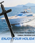 Gimbal Bearing Puller And Removal Tool Fits Mercruiser Alpha Alpha 1 MR Bravo OMC Cobra And Volvo Pro Grade with yacht backdrop