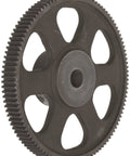 Boss Grade Inch Spur Gear With 72 Teeth, 1 Inch Bore, 9.25 Inch OD, 1.5 Inch Face Width, 8 Pitch, 20 Degree Pressure Angle, Cast Iron