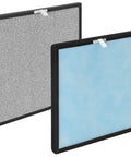Replacement Filter Set For HSP001 Air Cleaner Purifier With Four Layer Filtration Including Two Filters Main Filter Activated Carbon Filter And Cold Catalyst Compatible And Snug Fit 1 Pack showing blue pre filter and main filter side by side.