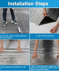 Installation steps for No Hassle Easy Peel And Stick Asphalt Roofing Roll With Reflective Foil Backing For Heavy Duty Waterproof Leak Patch And Summer Heat Deflector 39 By 16 Feet.