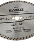 Heavy Duty 7 Inch Diamond Masonry Blade for Block and Brick Wet or Dry Cutting, Continuous Rim, Pro Grade Cutter for Concrete