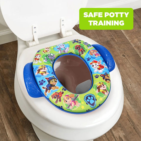 Toddler Potty Training Seat With Comfy Cushion And Sure Grip Handles Easy Cleanup Fits Regular Toilets Bpa Free Kid Approved Zero Drama Smooth Operator For Children