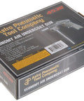 Top Shelf Air Undercoat Spray Gun For Trucks And Cars Kicks Rust To The Curb in a packaged box with product details.