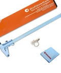 Pro Grade 12 Inch Vernier Caliper Stainless Steel Measuring Tool with accessories and packaging