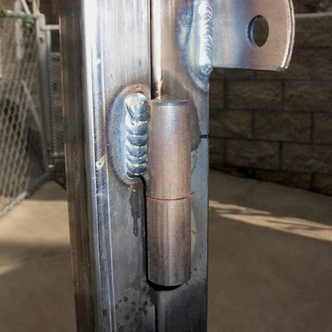 Beefy Heavy Duty Weldable Barrel Hinges 4 Pack 3 Inch By 3 Quarter Inch 15 Thirty Second Inch Pin 750 Lb Load Capacity Weld On