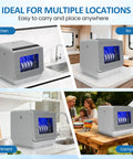 Compact Countertop Dishwasher Packing 152 Oz Water Tank And Six Wash Cycles That Fit 12 Inch Plates No Sweat in kitchen and RV settings.