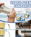 Marine Epoxy Putty 200g Two Component Underwater Repair Stick That Holds Up White Marine Grade Waterproof usage comparison