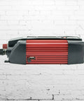 Heavy Duty 900W Peak Power Inverter Converts Dc 12V To Ac 110V side view showing USB port and cooling design.