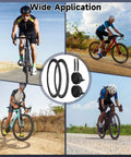 Cyclists using All In One Bike Tire And Inner Tube Kit Includes 2 Tires 700x38c And 2 Tubes 700x35/43c With 48mm Schrader Valves