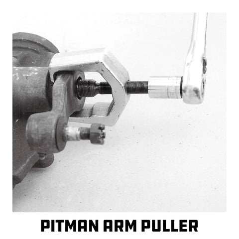 Beefy One And Three Eighths Inch Pitman Arm Puller for Separating Pitman Arm from Steering Gear Heavy Duty Chrome Vanadium Steel
