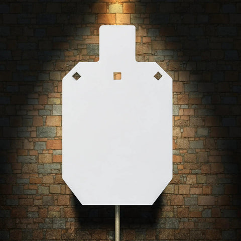Heavy Duty AR500 Steel Targets For Shooting Range Torso Silhouette Metal Gong 7x12 Inch Dent Resistant Outdoors
