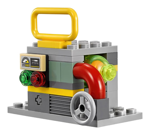 LEGO Batman Movie Scarecrow Fearful Face Off 70913 Building Kit, power plant mini build with colorful pieces and details
