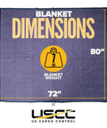 Moving Blankets Mega Mover 80 Inch By 72 Inch Pro Quilted Large Furniture Pads showing dimensions 80x72 inches