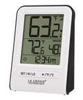 Wireless Indoor And Outdoor Temperature Monitor With Humidity Hi Low Records 12 And 24 Hour Time 330 Ft Transmission Range