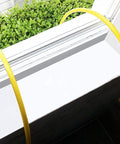 Heavy Duty Fire Escape Rope Ladder For 3 Story Homes 25 Feet Flame Resistant Rescue Ladder With Hooks yellow loops in window
