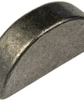 Woodruff Key Set 1/4 Inch Width 63/64 Inch Length 27/64 Inch Height 25 Pack For Automotive And Industrial Use, close-up view