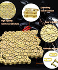 415H 110L Motorized Chain With Chain Breaker And Master Link Kit For 49cc 60cc 66cc 80cc 2 Stroke Dirt Bike With Gold Finish