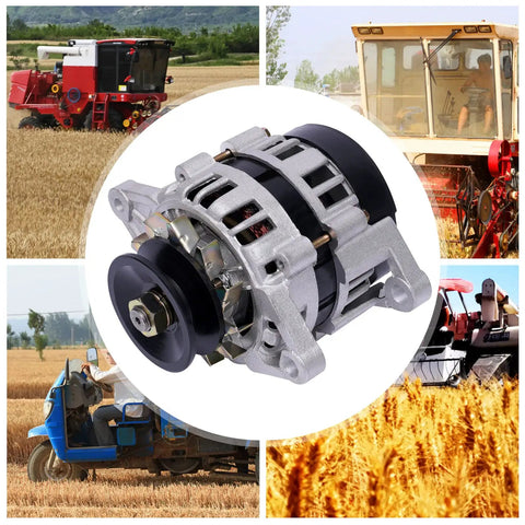 2000W Brushless Permanent Magnet Generator With Single Wheel For Agriculture 24V Low Noise and High Efficiency 4500 RPM Operation