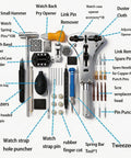 All In One Watch Repair Kit With Battery Replacement Tools, Link Removal Kit, Dust Blower, Back Case Remover, and Pro Grade Tools