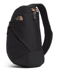 Isabella Sling Crossbody Bag For Women With Large Main Compartment, Water-Repellent Finish, Black, Adjustable Strap, Side View