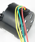 Back view of Permanent Magnet Synchronous Micro AC Motor With Mini Gearbox 110V 30 to 36 RPM High Torque Low Noise CW CCW