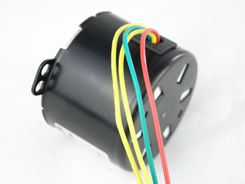 Back view of Permanent Magnet Synchronous Micro AC Motor With Mini Gearbox 110V 30 to 36 RPM High Torque Low Noise CW CCW