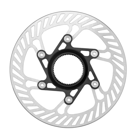 Pair Of Steel 140mm Centerlock Disc Rotors For Ekar Hydraulic Road Brakes, durable tempered stainless, aluminum carrier, steel spider