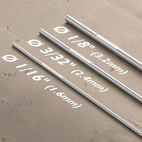 Rock Solid And Hella Smooth ER4043 Aluminum TIG Welding Rod 3/32 X 16 Inches 5 lb Pack High Silicon Formula Low Spatter Stable Arc For Serious Metal Workshop Builds