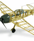 Partially assembled F6F Hellcat Model Aircraft Kit With Sixteen And A Half Inch Wingspan, Die Cut Balsa Parts, Plastic Pieces