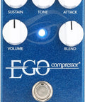 Ego Compressor V2 Guitar Effects Pedal Delivers Pro Dynamics Control Without Coloring Your Tone Lets You Blend Original Signal