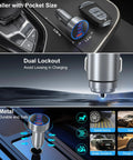 98W Usb C Car Charger Straight Up Crushes Fast Charging Needs With Four Ports for all gadgets in compact, all-metal design.
