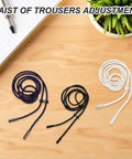 Ultimate 3pc Adjustable Drawstring Cord Kit For Hoodies And Suits Featuring Locking Toggle Stops End Caps Plus Round Poly Tool For Quick Sew Repair And Active Wear Fixes Without Tying, coiled cords