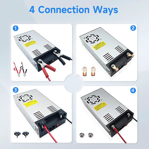 AC To DC 24V 15A 360W Power Supply Universal Regulated Switching Converter 110 To 220V Input for LED Strip Light CCTV