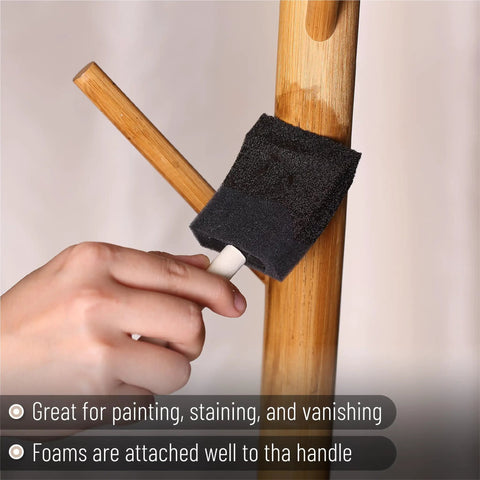 Paint Roller Kit With 19 Handy Essentials Including Microfiber Sleeves, Roller Frames, Tray, Angled Brush, Foam Brush, Scrapers And Drop Cloth For Walls, Cabinets, Interior And Exterior Painting Projects