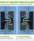 Heavy Duty 90 Degree Gate Latch For Barn Doors And Sliding Doors, Flip Latch Bolt Lock In Zinc Alloy With Matte Black Finish