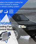 Plug And Play Cooling Fan Control Module Ready To Roll For Volvo S60 S80 V40 V60 XC60 XC70 And Land Rover Evoque Freelander II And Ford Galaxy Replace OE 940009402 7T438C609BA 940004204 in front of SUV