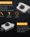 Toyota Plug And Play Mass Air Flow Sensor MAF Meter Compatible With 4Runner 2.7L 1996 T100 2.7L 1994-1997 Tacoma 2.4L 1994-1997 And 2.7L 1995-1996 Replacement OE 22250-75010 2225075010 MAF0053