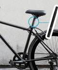 27.2mm By 300mm Matte Black Aluminum Seat Post For Road And Mountain Bikes Lightweight Yet Tough Bicycle Seat Post Replacement 11.81 Inch Length Fits Most Bikes installed on a bicycle