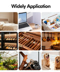 Widely Application: WiFi Thermometer Hygrometer Real Time Temperature And Humidity Sensor For Smart Home Nursery Greenhouse And Storage Remote Monitoring Via Smart Life Tuya App Over 2.4GHz WiFi No Hub Needed