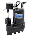 Cast Iron 1/2 HP Submersible Sump Pump with Copper-Wound PSC Motor, 4300 GPH at 0 Ft Lift, 3600 GPH at 10 Ft, Vertical Switch SI-50V