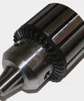 Beefy Heavy Duty Drill Chuck With 2MT Arbor For Three Sixteenths To Three Fourths Inch Capacity Morse Taper No 2, side view